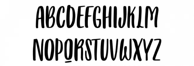 Wonsmith Bold Schriftart Groß