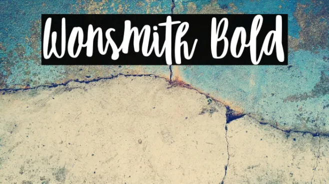 Wonsmith Bold Example 2