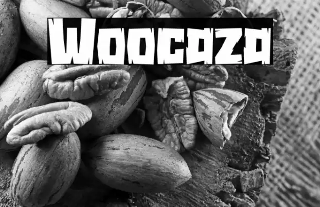 Woocaza Font examples