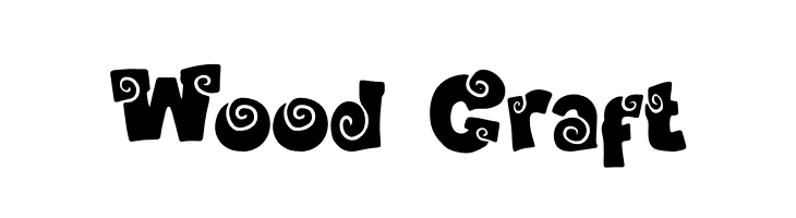 Wood Craft Font