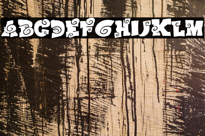 Wood Craft Font examples