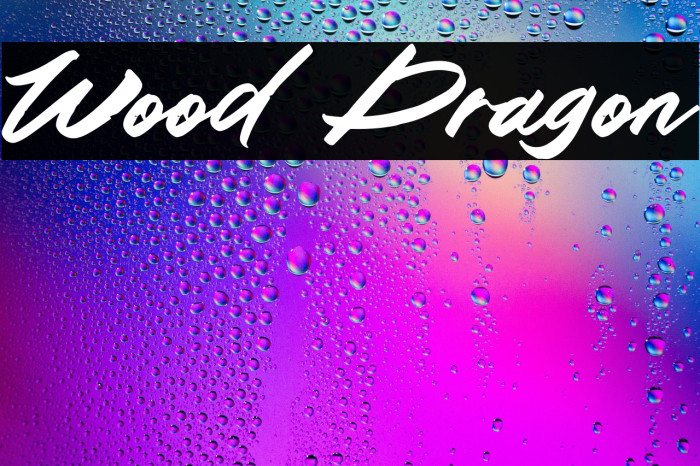 Wood Dragon Example 1