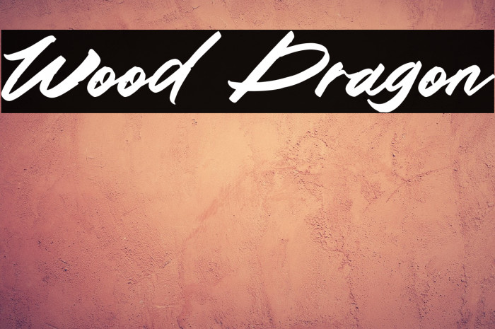 Wood Dragon Example 2