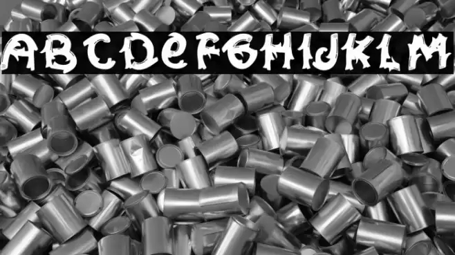 Wood Hotter Caratteri examples