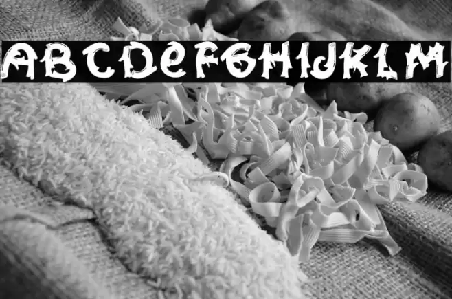 Wood Hotter Caratteri examples