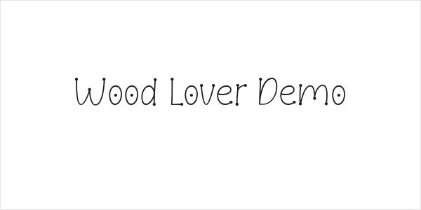 Wood Lover Demo Logo