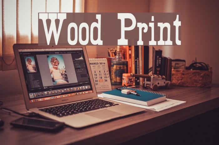 Wood Print Example 2