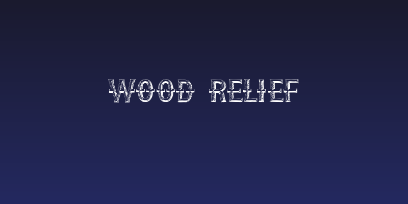 Wood Relief Social Header