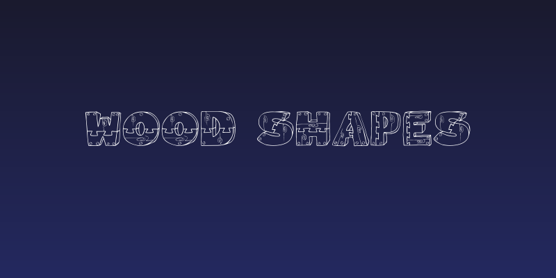 Wood Shapes Social Header