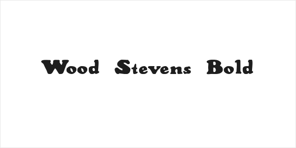 Wood Stevens Bold Logo