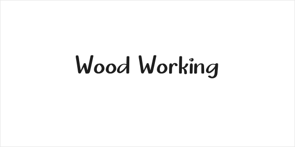 Wood Working Logo