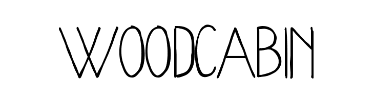 WoodCabin Font