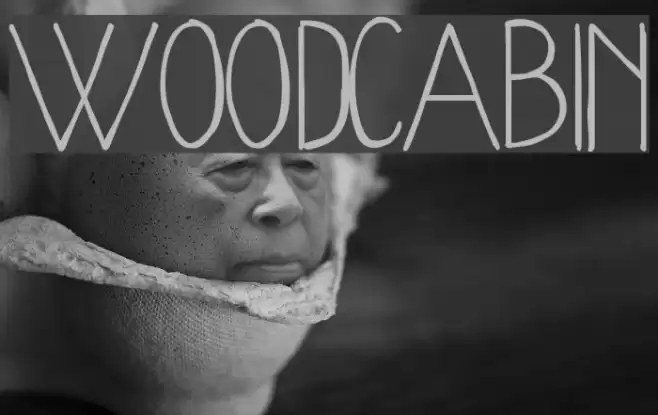 WoodCabin Font examples
