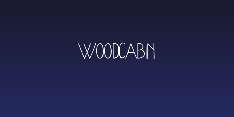 WoodCabin Social Header