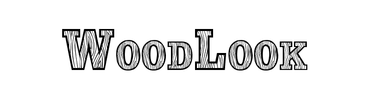 WoodLook  नि: शुल्क फ़ॉन्ट्स डाउनलोड