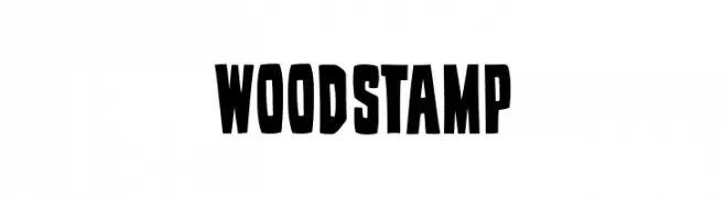 WoodStamp  Free Fonts Download