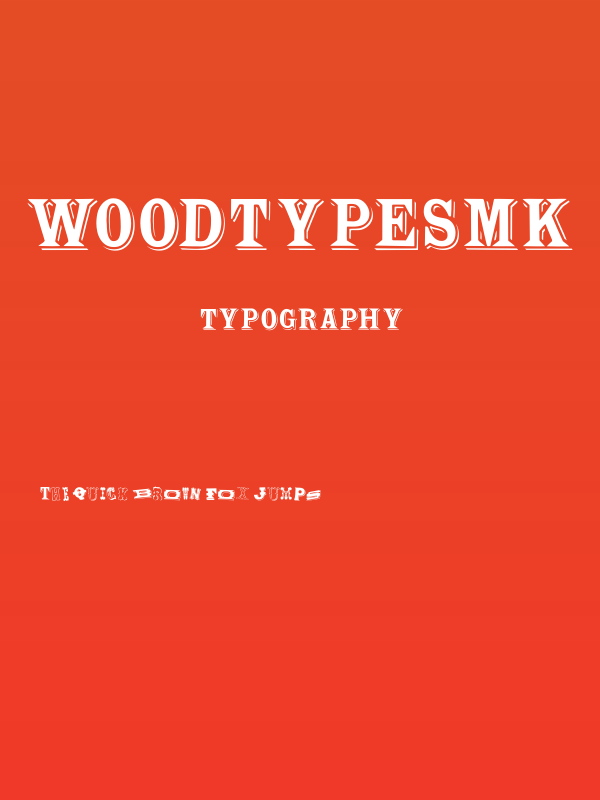 WoodTypesMK Poster
