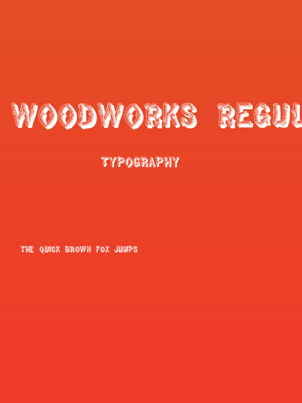 WoodWorks Regular Poster
