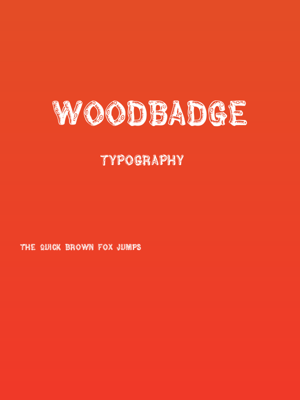 Woodbadge Poster