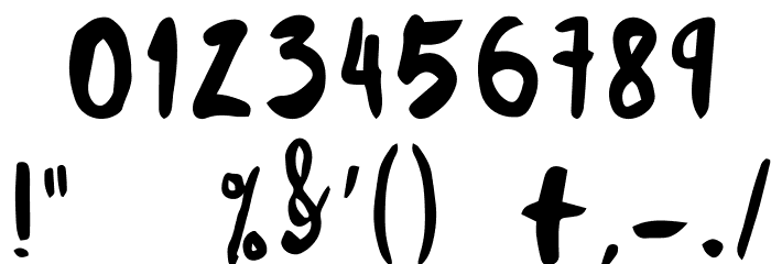 Woodbone Font OTHER CHARS