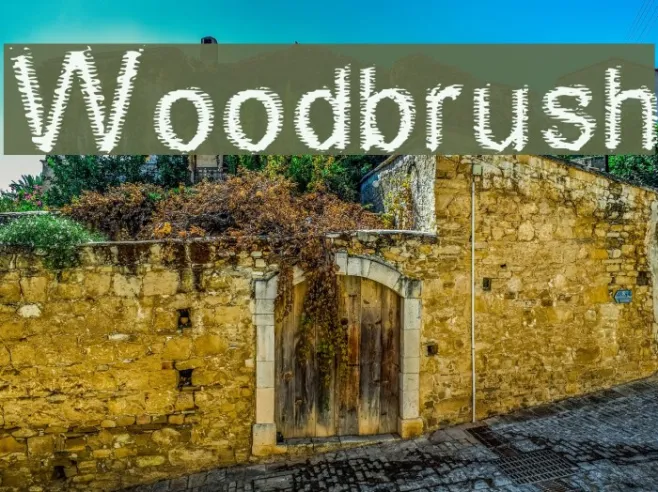 Woodbrush Example 1