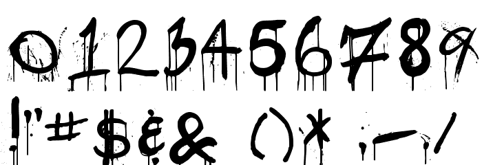 Woodchippr Font OTHER CHARS