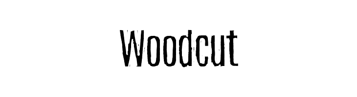 Woodcut  Descarca Fonturi Gratis