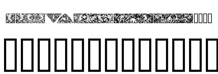 Woodcut1 Font LOWERCASE