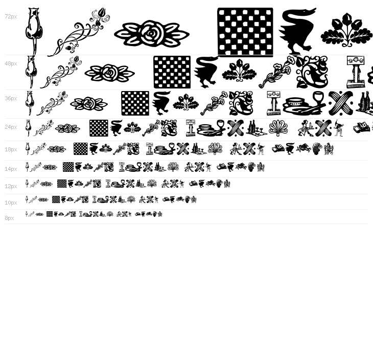 WoodcutOrnaments Waterfall