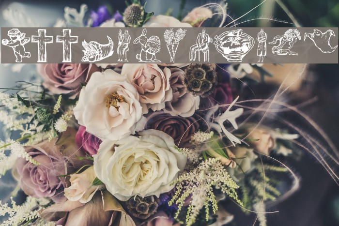 WoodcutsFive Font examples