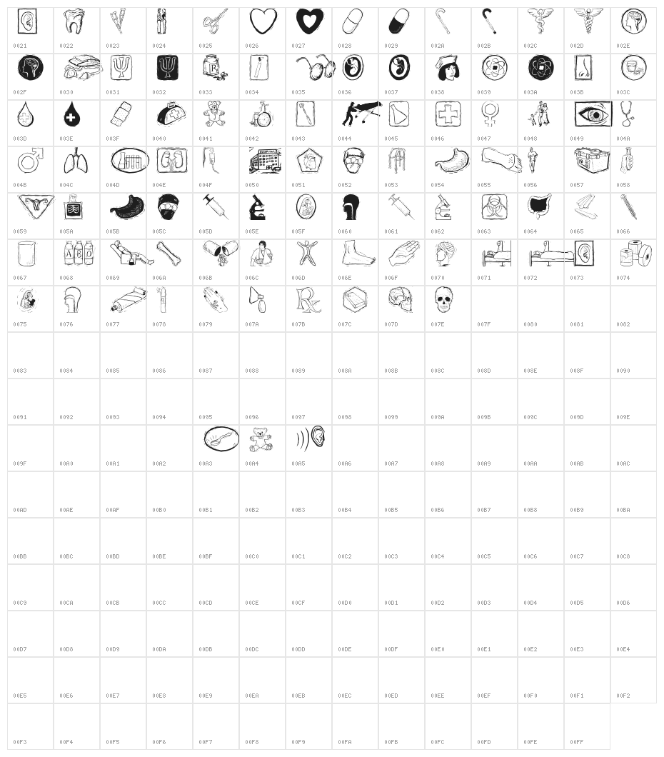 WoodcutsTwo Character Map