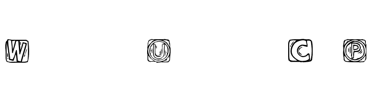 WoodcuttedCaps Font