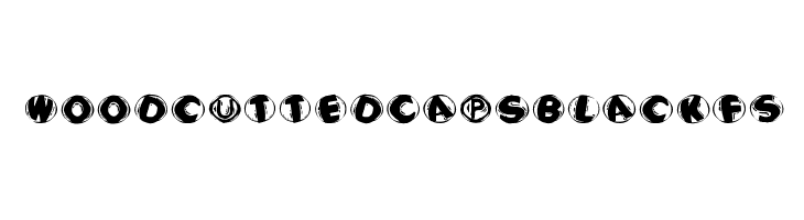 WoodcuttedCapsBlackFS  Fuentes Gratis Descargar