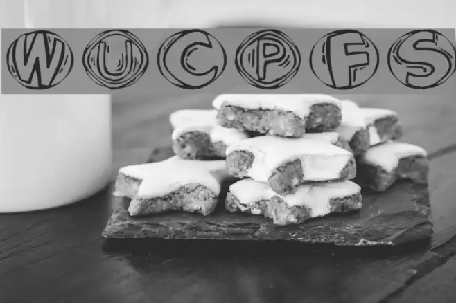 WoodcuttedCapsFS Font examples