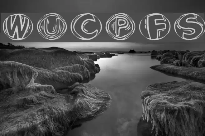 WoodcuttedCapsFS Font examples