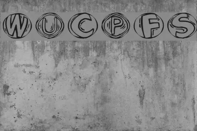 WoodcuttedCapsFS Font examples