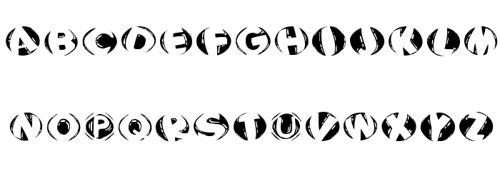 WoodcuttedCapsInversFS Polices MINUSCULES