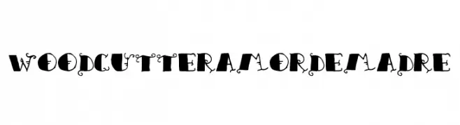 Woodcutter Amor de Madre  Free Fonts Download