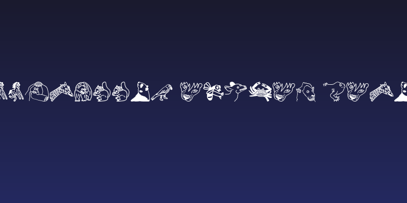 Woodcutter Animal Faces Social Header