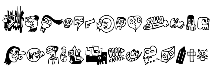 Woodcutter Asylum Font Litere mici
