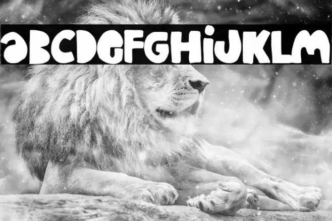 Woodcutter Clásica Font examples