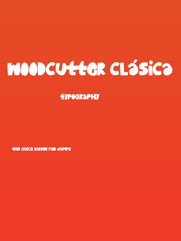 Woodcutter Clásica Poster