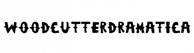 Woodcutter Dramatica  تنزيل الخطوط