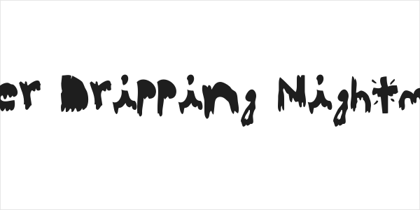 Woodcutter Dripping Nightmare v.01 Logo