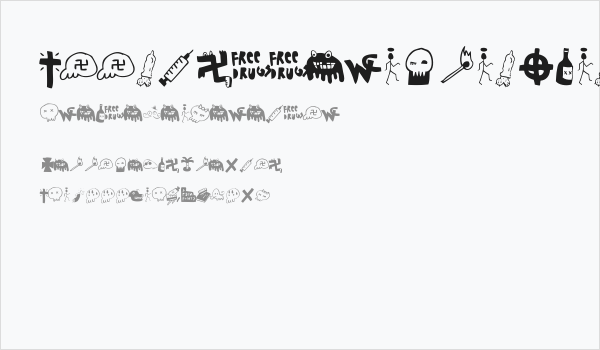 Woodcutter El día del juicio [rare Icons Font] Business Card