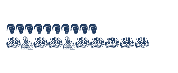 Woodcutter FCK XMAS Other Characters