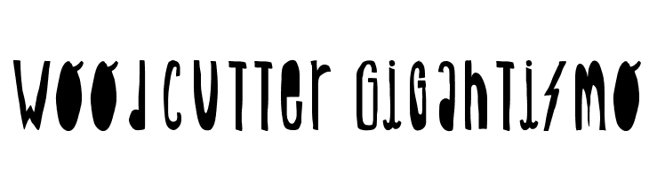 Woodcutter Gigantismo  免费字体下载