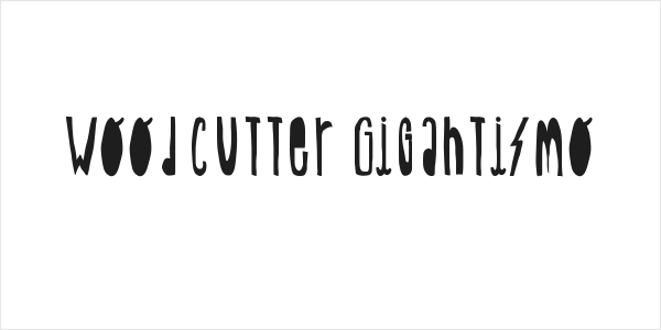 Woodcutter Gigantismo Logo