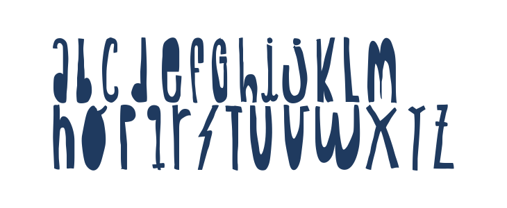 Woodcutter Gigantismo Lowercase