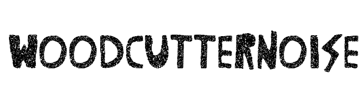 Woodcutter Noise  font caratteri gratis